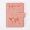 Vintage New Leather Travel Passport Cover Wallet Bag Men Women ID Address Card Holder Portable Travel Accessories