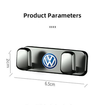 2026 Hot For Volkswagen VW 1Pcs Car Metal Storage Hook Organizer Interior For VW GTI Polo Golf Passat Tiguan Arteon Touareg CC T