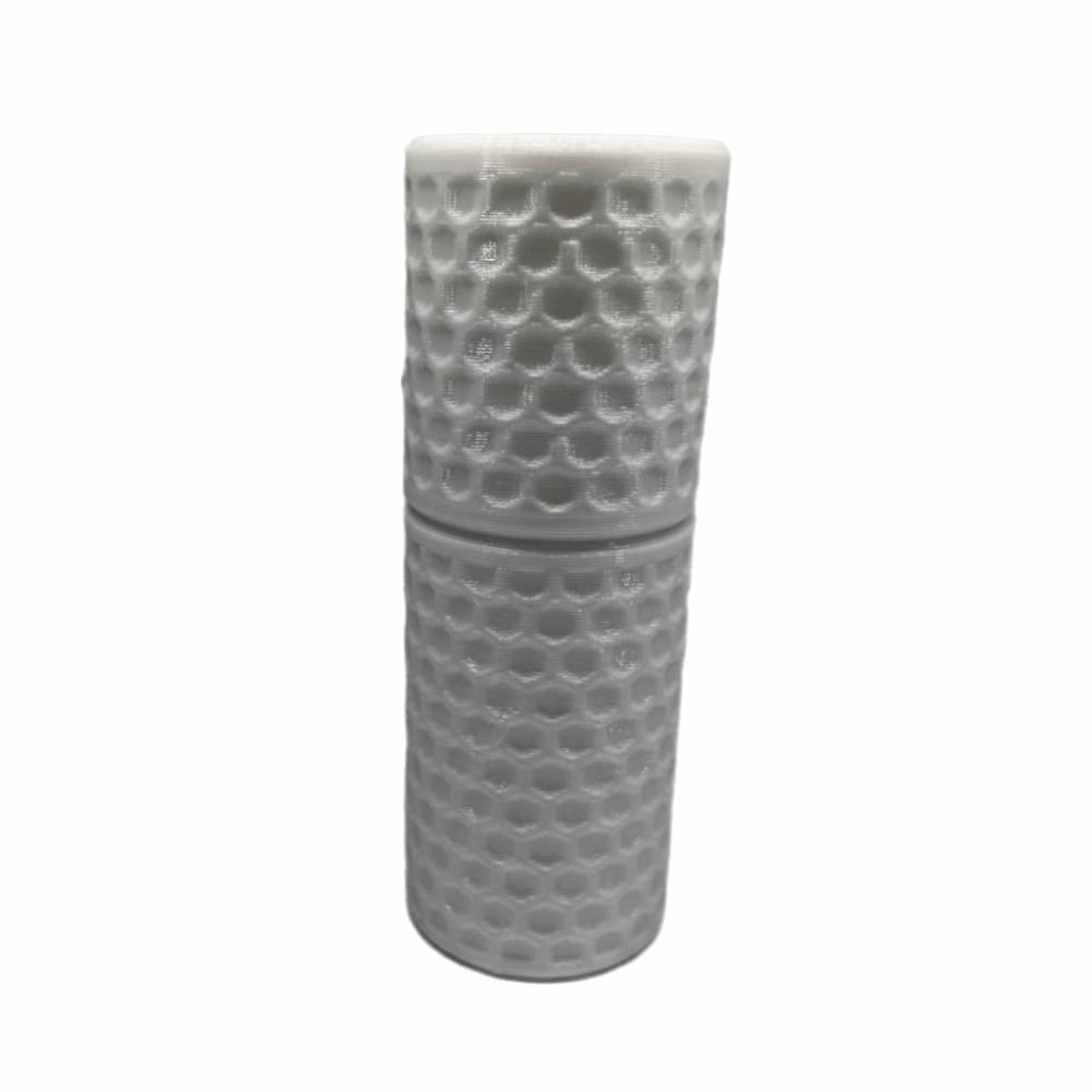 Portable Mini Storage Container 3D Printed Space-Saving Organizer  Home Storage белый
