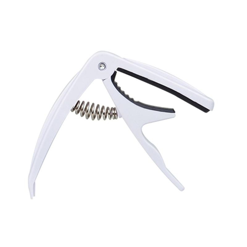 

Universal Capo Guitar Accessories Quick Change Clamp ABS Plastic Acoustic Classical Guitar Capo for Guitar Parts білий