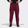 adidas Wu Ji Collection Casual Pants Men's Dark Red Moderate Tapered Pants HE5130