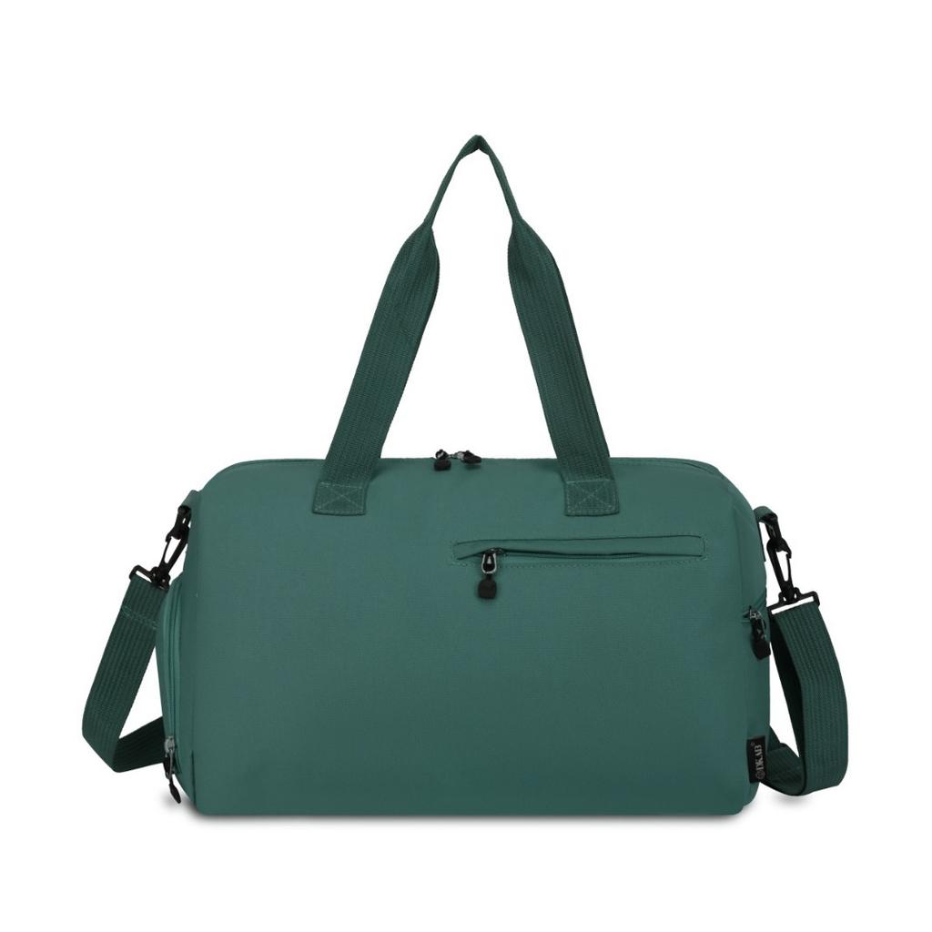 Fitness Bag Wet and Dry Separation Yoga Women Oxford Cloth Swimming Bag Independent Shoe Compartment Large Capacity Short Trip Bag