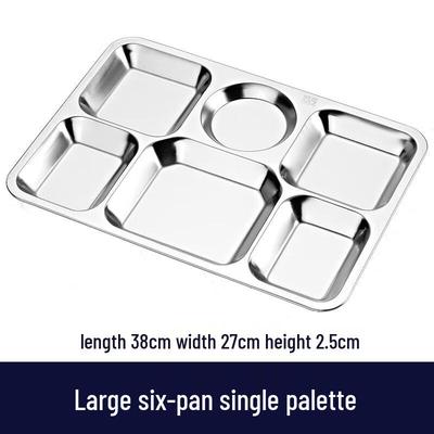 Jingchengwen 304 Edelstahl geteilte Kantinenablage