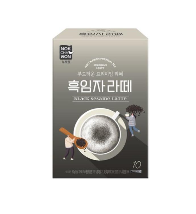 

Нокчавон Латте с черным кунжутом, растворимый напиток, 10 стиков 1 box (10 Sticks)