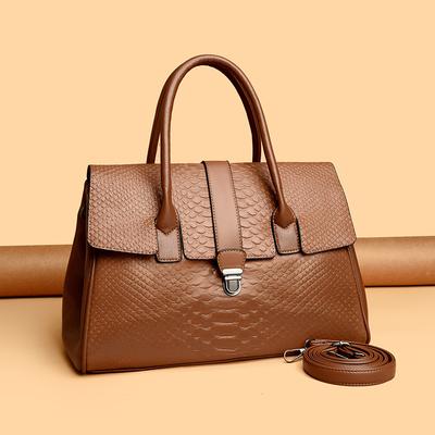 Retro and Fashionable Large-capacity Single-shoulder Crossbody Hand-held Women's Bag