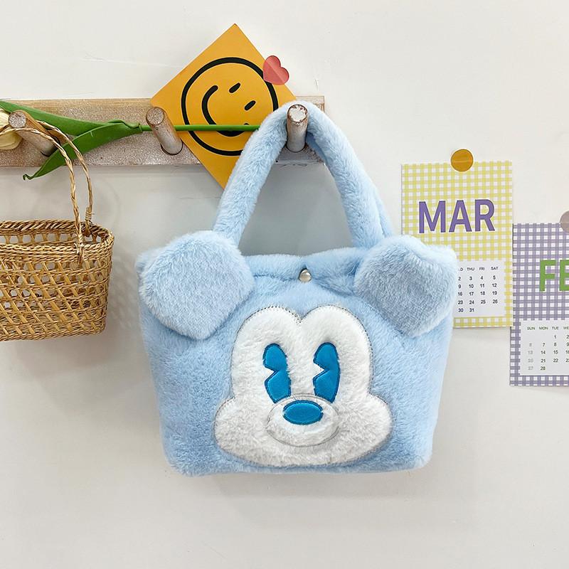Cute Plush Kuromi Cartoon Bag For Kids Lightweight Breathable Anti Theft Design