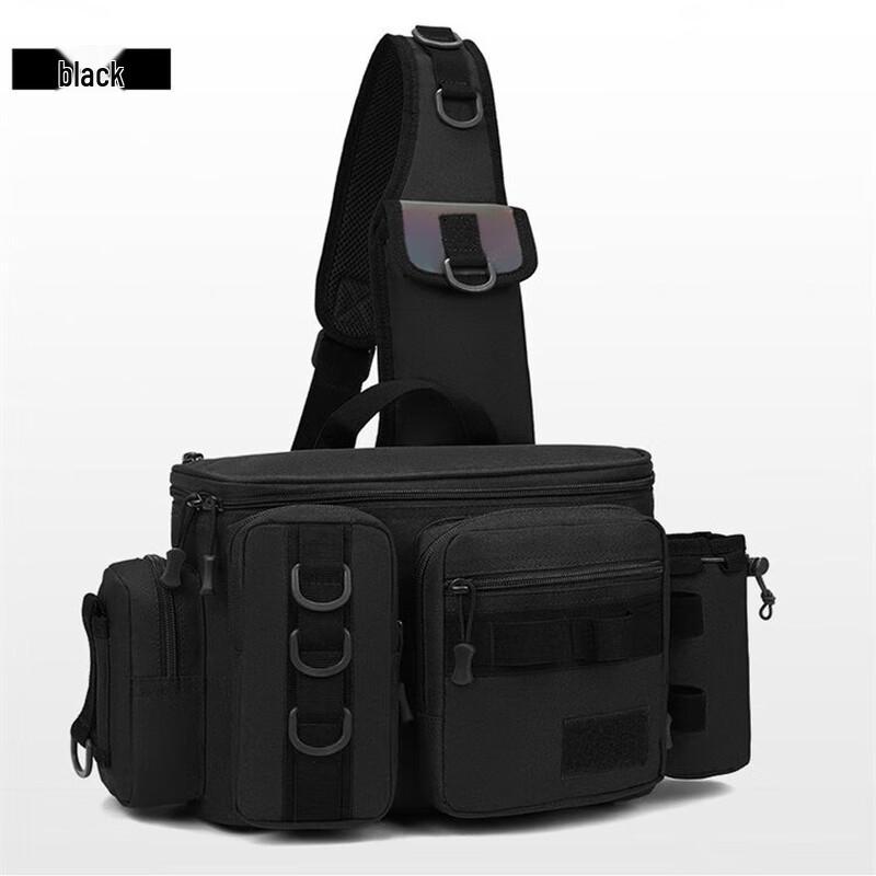 Мужская уличная тактическая сумка через плечо для рыбалки