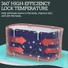 120CM Folding Bathtub Spa Bathtub Adult Children Swimming Pool Portable Plastic Bathtub Bath Bucket Insulation Bathing Bath Tub Double Drain 6 Layer