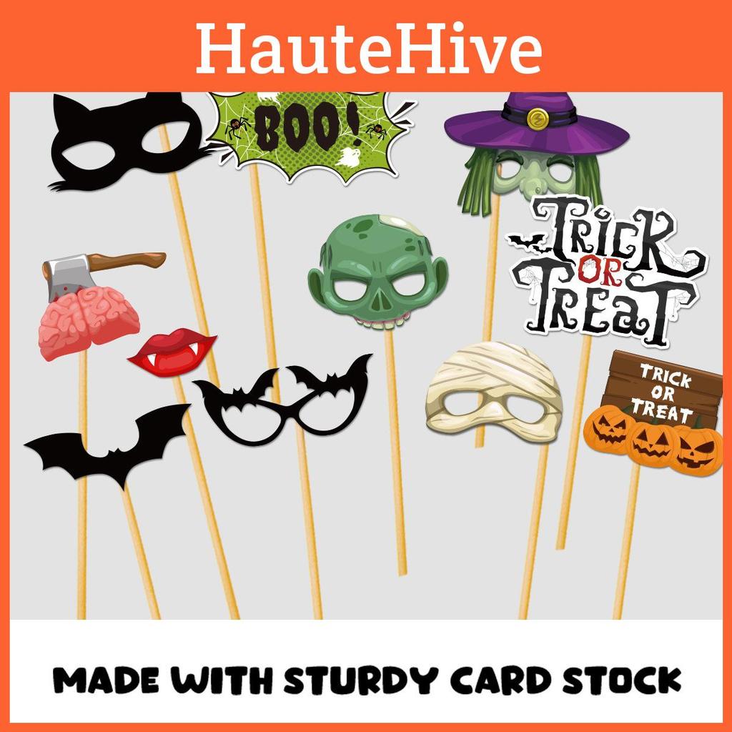 Halloween Themed Ghost Pumpkin Pattern Party Atmosphere Creation Props Photo