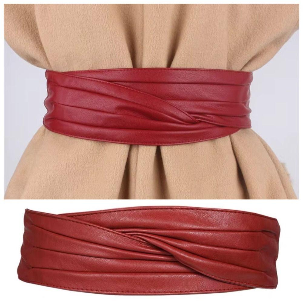 Elastic Wide Waist Belt Elegant Dress Decoration Belts Sweet Women Waistband Party Decoration