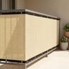 Dust-proof Balcony Fence Privacy Shade Screen Thickened Windscreen Mesh Cover  Car Shed Awning