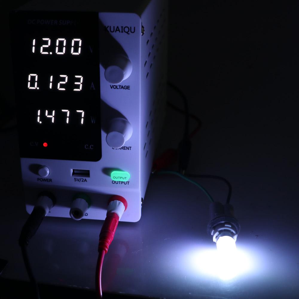 2Pcs/Set RGB LED T10 W5W Bulbs with Remote Control W5W Led 194 168 Car Reading Dome Light Car Wedge Lamp License Plate Lights