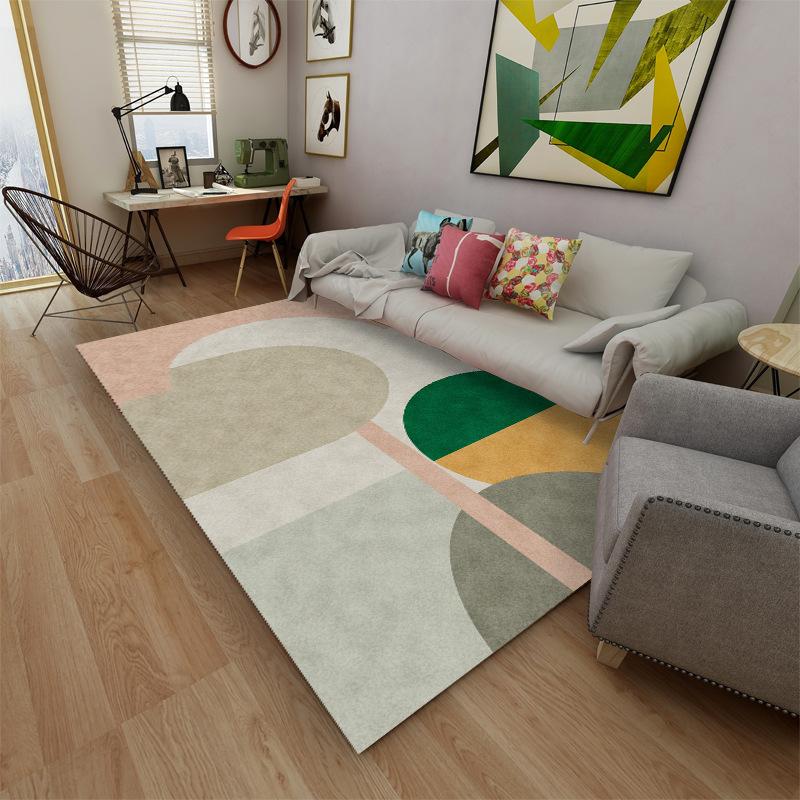 

Рибний візерунок Килим для вітальні Світлий Розкішний домашній готельний килимок Нековзкий журнальний столик Килимки для спальні Придверні килимки 40x60cm