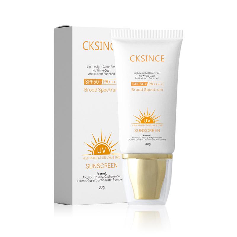 Sunscreen SPF50+ PA++++ 30g Water Resistant Sunblock Lotion High Protection Anti-UVA/UVB Lightweight