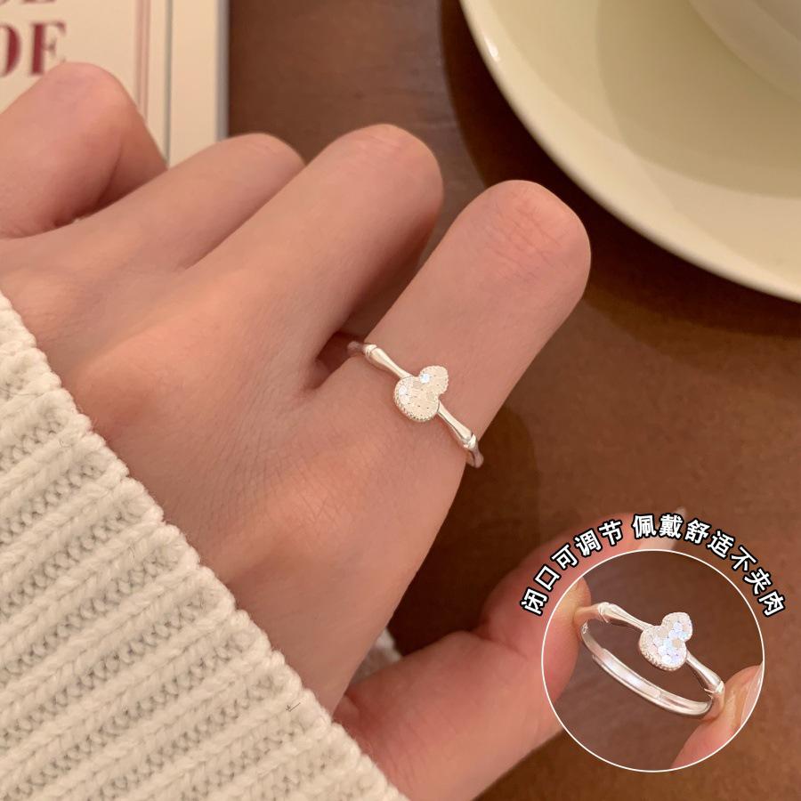Elegante Anello Aperto in Argento Sterling 925 per Donna: Lussuoso, Durevole, Versatile, Design Inalterabile.