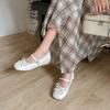 Small Inner Height Increase Bag Head Single Shoes Women's 2025 Summer Bow Is Absolutely Perfect, Shallow Mouth Ballet Mary Jane Shoes