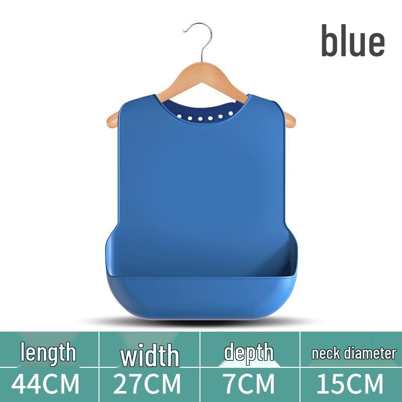 Waterproof Adult Feeding Bib for Elderly - Large Size Saliva Apron