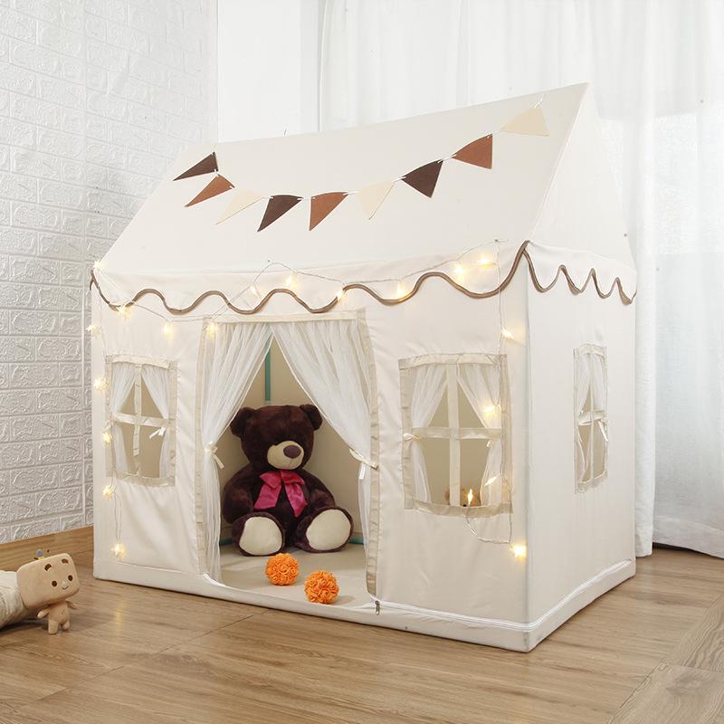Kids Indoor Play Tent: Princess Castle & Sleeping Tent for Boys and Girls