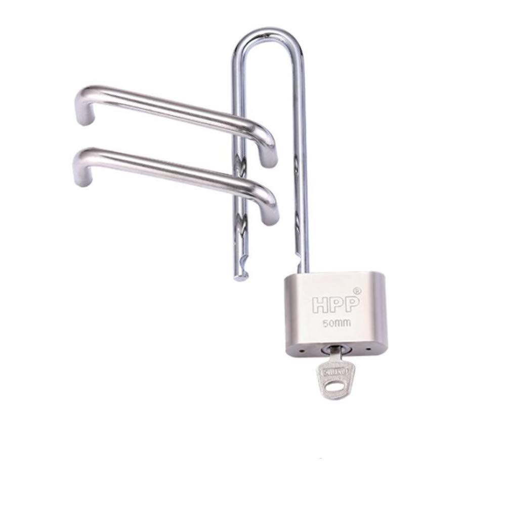 Tumecos Bicycle Alloy with 4 Suitable for U-Lock, Padlock, Lock, Steel, Keys, Cut-Resistant, Waterproof, Rust-Resistant, Anti-Theft, Home, School,