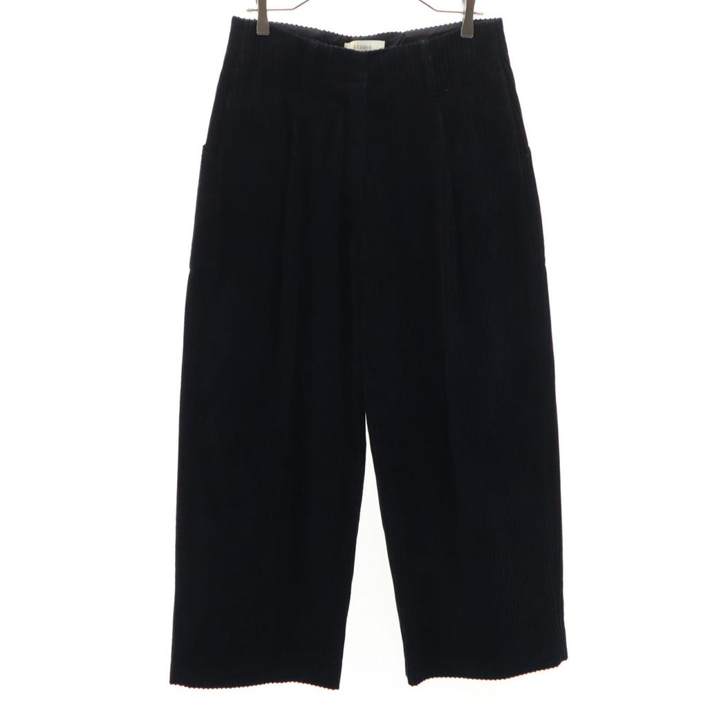 STUDIO NICHOLSON Made in Portugal Corduroy Wide pants 1 Cinchback Women Used