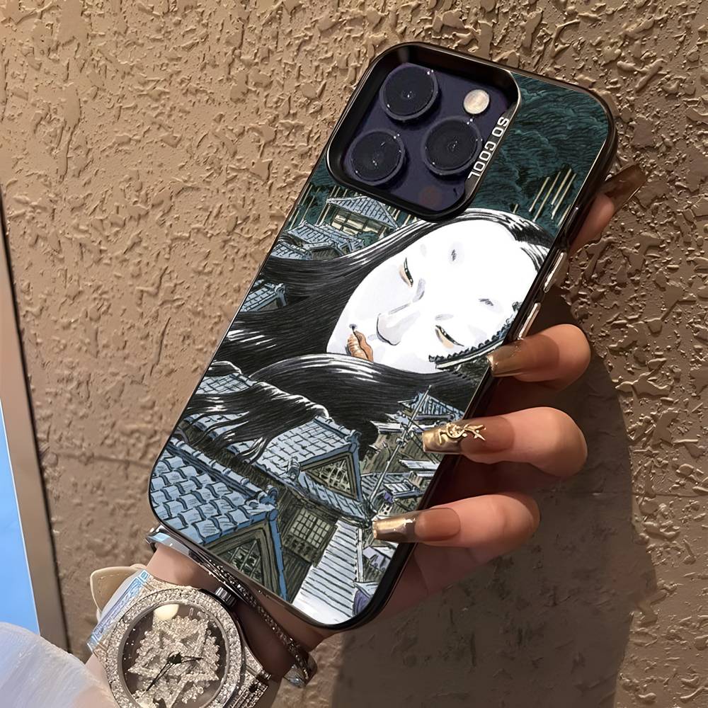 Künstler T-Takato Yamamoto Handyhülle für iPhone 17,16,15,14,13,12,11,Pro,XS,Max,Plus,Mini,SE Schwarze Candy Matte Stoßfeste Hülle