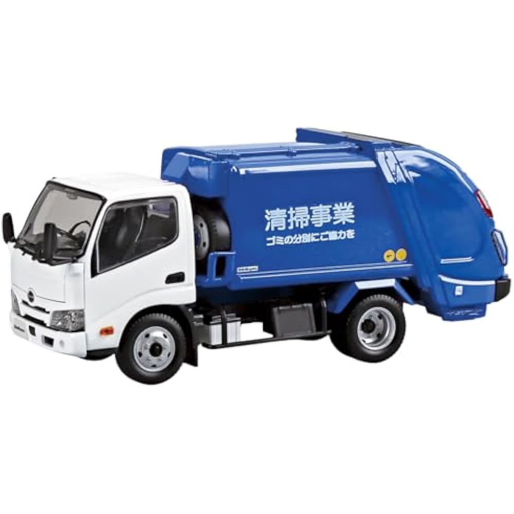 Aoshima Bunka Kyozai (AOSHIMA) Easy Plus Snap Kit No.25-PK Hino Dutro Packer Car 1/32 Scale Plast...