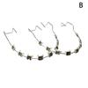 1Pair Cartoon Fake Braces Colorful Brackets For Teeth Temporary Metal Wires Metal Bracket Orthodontic Ligature Ties Dental Tool