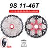ZTTO MTB 9 Speed Set 1X9 Shifter Rear Derailleur 9V 50T Cassette K7 Sprocket Parts For m370 m430 m590 DEORE Single Crank System
