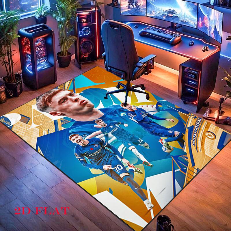 Cole Palmer Power Poster Carpet Rug for Living Room Bedroom Home Sofa Decoration,Kids play Nonslip Floor Mat