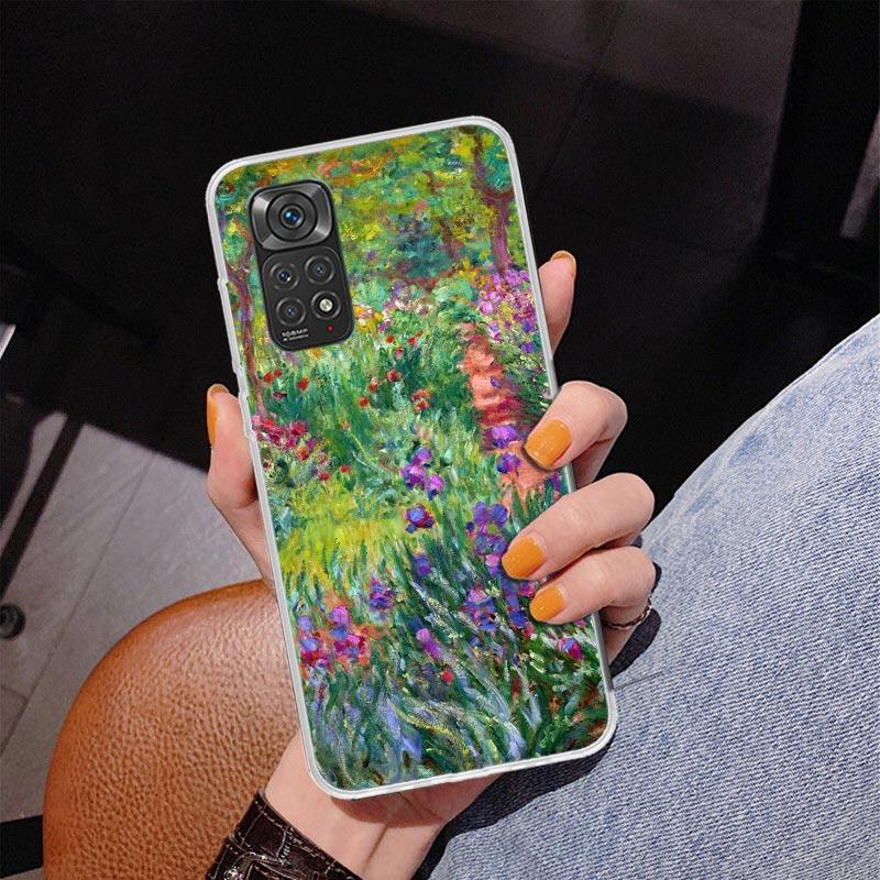 

Claude Monet Garden Lotus Bridge Phnoe Case for Phnoe Case for Xiaomi Redmi Note 15 14 14S 13 Pro Plus 12 12S 11S 11E 10S 10 11T Redmi Note 14 Pro 5G