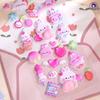 Conjunto de 3 Adesivos Decorativos 3D de Bumbum Squishy Bumbum Brilhante para Meninas, Materiais para Artesanato Squishy para Crianças e Adultos, Adesivos de 6 Peças, Adesivos, DIY, Recompensa,