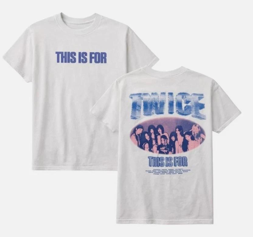 TWICE This Is For 2026 Tour LA Pop-up T-shirt L
