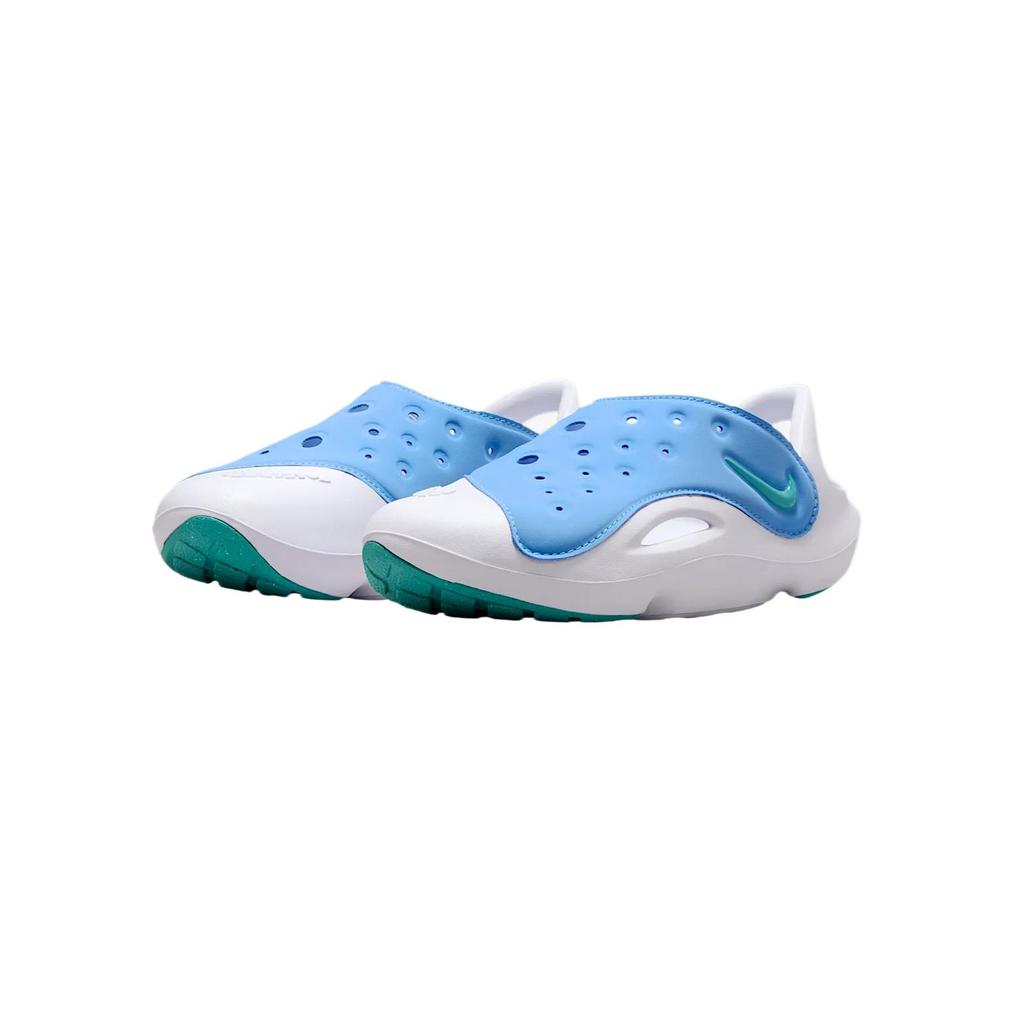 Nike Aqua Swoosh Sandal PS Blue Beyond Kids Sneakers White Dusty-Cactus FN0876-400