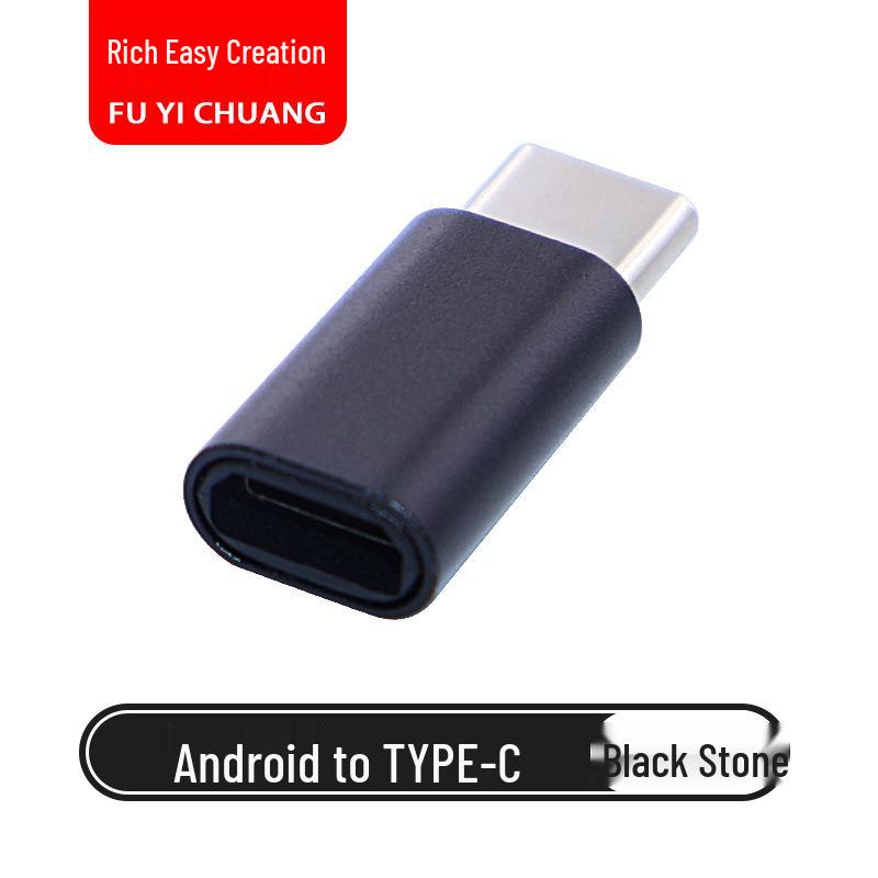 Type-C to Micro OTG Adapter for Fast Charging on Xiaomi and Huawei Phones
