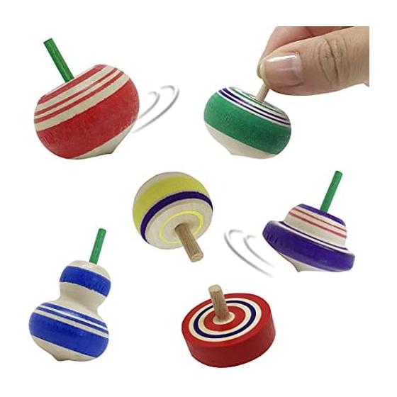 [Nostalgic hand-cranked spinning top introductory set] Spinning top, hand-cranked sesame, hand-cranked, sumo, educational toy, wooden toy, boys, kids