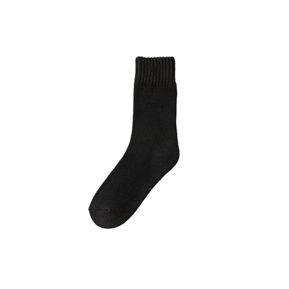 Winter Cold-resistant Cashmere Socks for Men, Winter Thickened and Fleece Warm Mid-calf Socks, Super Thick Snow Socks Mid-calf Socks