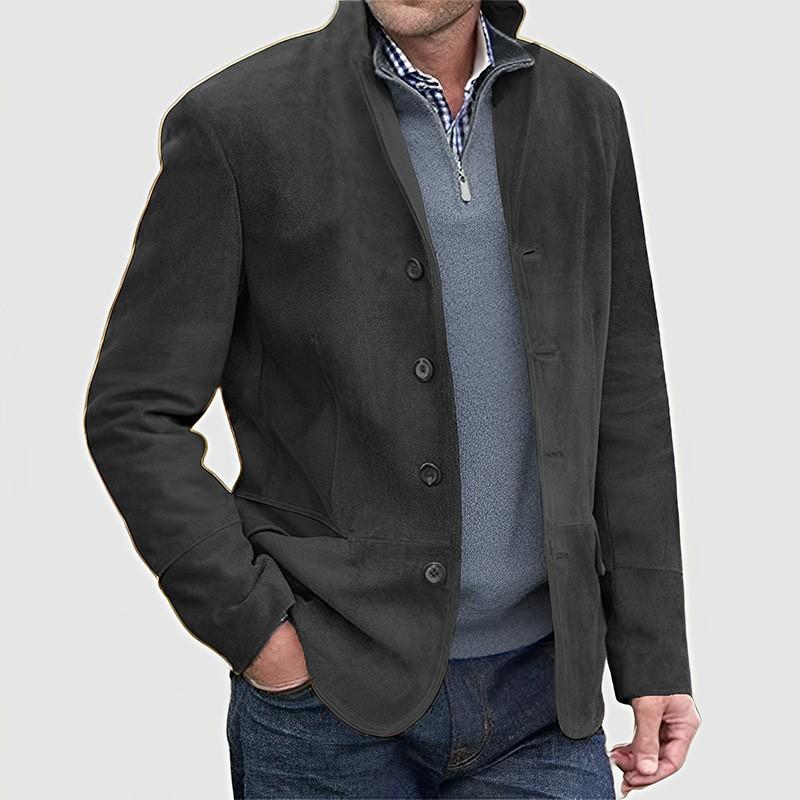 Heren Retro Reversjasje - Europese & Amerikaanse Stijl, Herfst-Winter Casual Pak