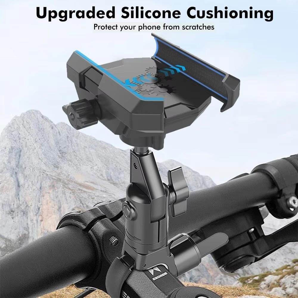 Multi-Angle Adjustment Motorcycle Phone Holder Scooter Phone Holder  For Bicycle Riding