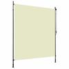 Vidaxl External Roller Blind, 200X270 Cm, Cream