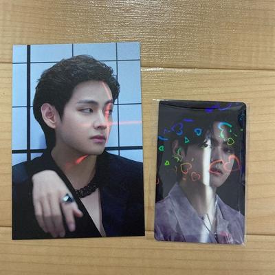 [USED] BTS Official PROOF Trading Card Postcard V Taehyung Bonus