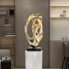 Modern Figurines Luxury Statues Interior Large Aesthetic Creative Miniatures Living Room Art Resin Retro Decoration Accessories