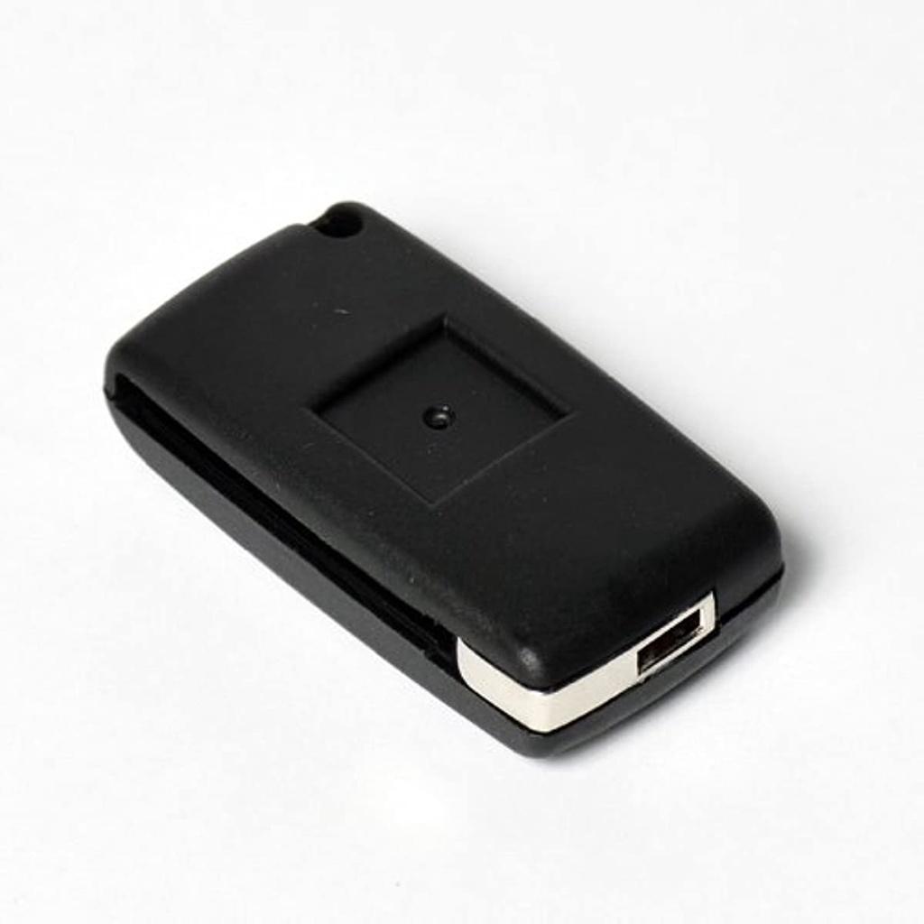Coque de clé sans lame compatible avec Peugeot 207 308 3008 5008 | Ce0523 | Étui de clé de voiture Plip à télécommande à 2 boutons