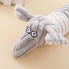Pet Chew Squeaky Toy for Dogs Cats - Plush Interactive Training Toy, Teeth Cleaning Molar Toy, Safe Soft Chew Toy for