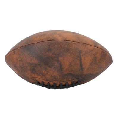 Training Voetbal Maat 9 Rugbybal PU Comfortabele Grip Vintage Design Duurzaam Sport Voetbal voor Spel Wedstrijd