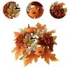 Candle Holder Round Decorative 9.8 inch Decor Garland for Celebration Dining Room Thanksgiving