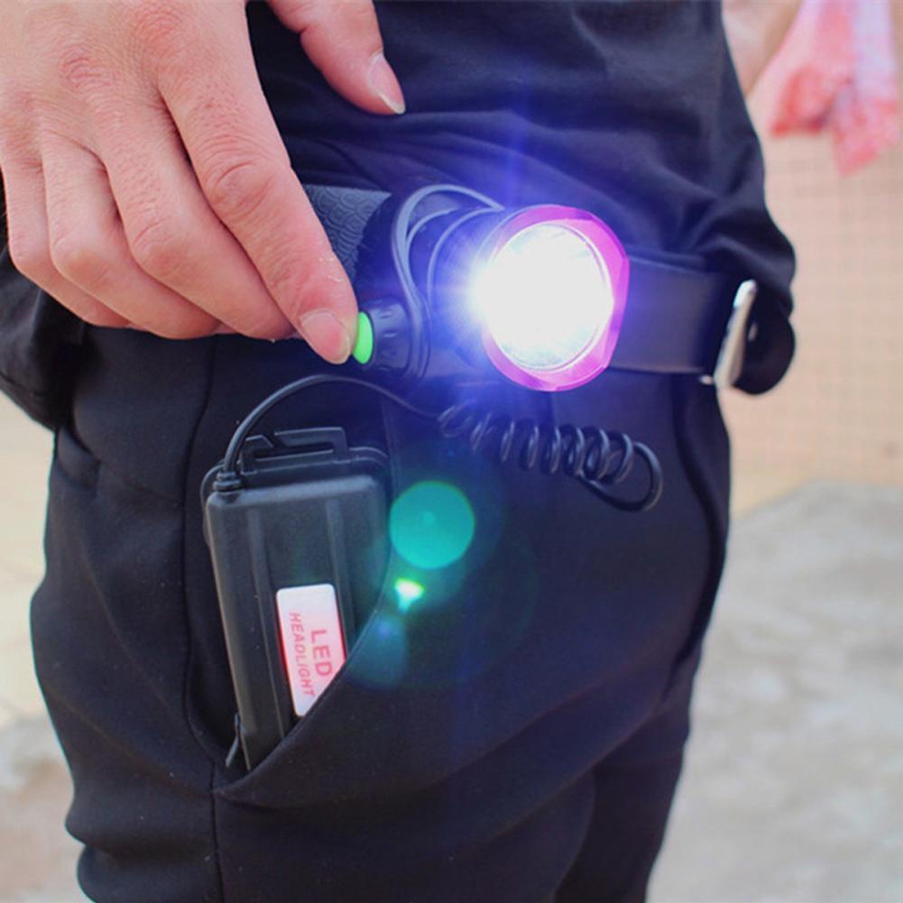 6000lm Xm-l T6 Led Headlamp Headlight Fishing Torch Lantern Lamp for Cycling Camping