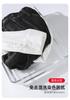 Clear thread design, pure cotton high waisted jeans for women in summer 2025, thin, fashionable, versatile, slimming straight leg pants