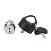 Electric Scooter Lock Ignition Switch Sturdy Metal Small Convenient Secure with 2 Keys Waterproof