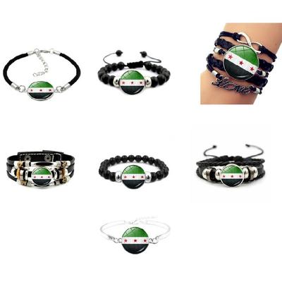 Feiern Sie syrische Erbschaften mit diesem bequemen, robusten, handgewebten Armband für Outfits aller Generationen
