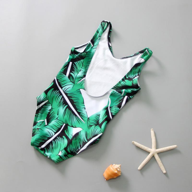 Infant Girls' Long-Sleeve Sun Protection Swimsuit (Ages 0-8)